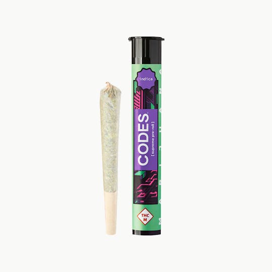 Codes - Codes: Pre-Roll | Grape Gas | 1g - 1