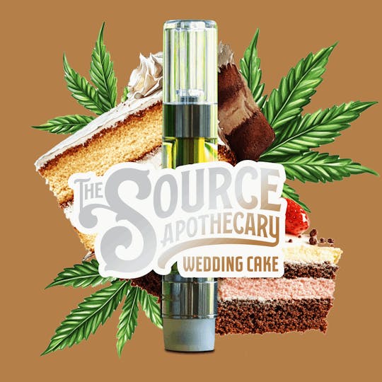 The Source Apothecary - Wedding Cake 1g Vape Cartridge - 1