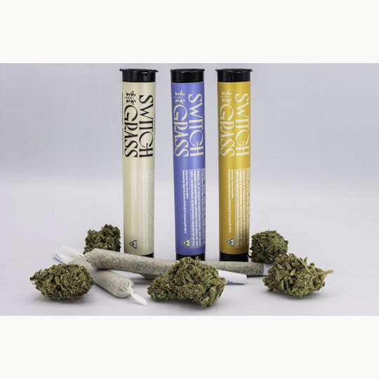 High Life Farms - MI - Switchgrass Blue Mosa Preroll 1g - 1