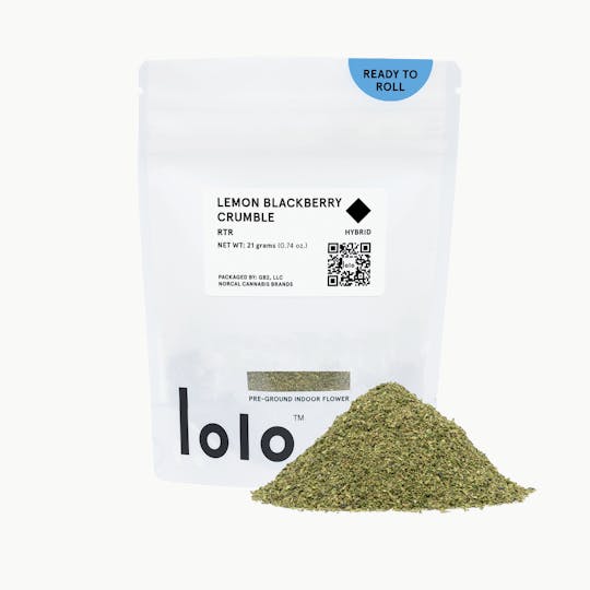 lolo - Lemon Blackberry Crumble | Indoor Ready To Roll | 21g - 1
