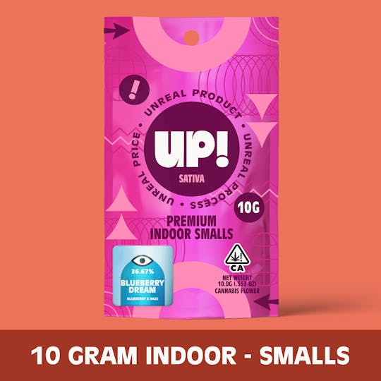 UP! - Blueberry Dream (Sativa) Premium Indoor Smalls 10g - 1
