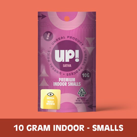UP! - Maui Wowie (Sativa) Premium Indoor Smalls 10g - 1