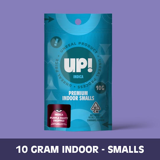 UP! - Purple Panty Dropper (Indica) Premium Indoor Smalls 10g - 1