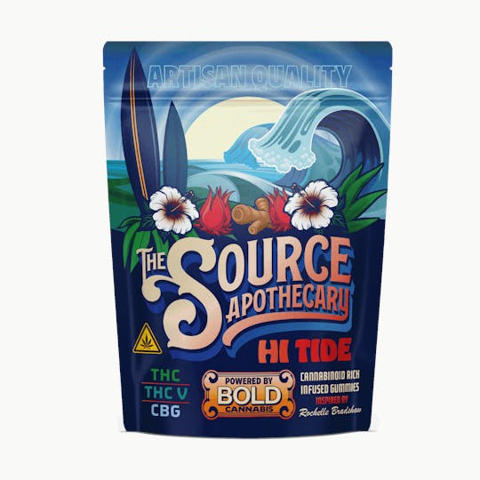 The Source Apothecary - Hi Tide THCV & CBG Enriched Gummies - 1