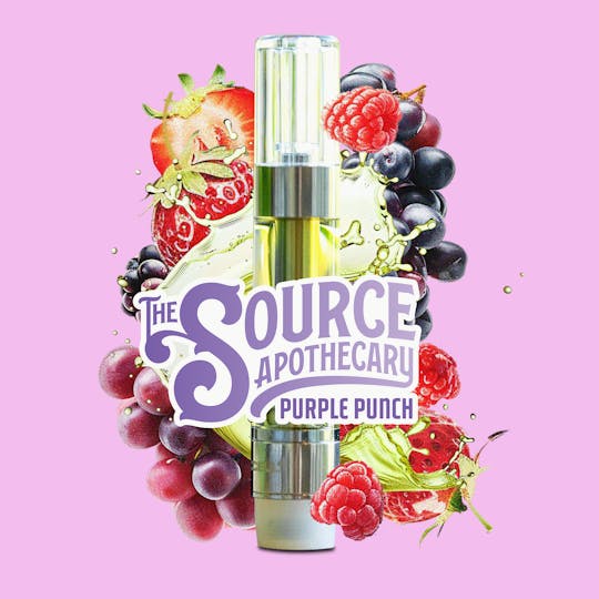 The Source Apothecary - Purple Punch 1g Cart - 1