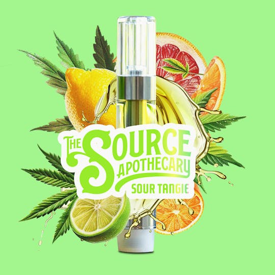 The Source Apothecary - Sour Tangie 1g Cart - 1