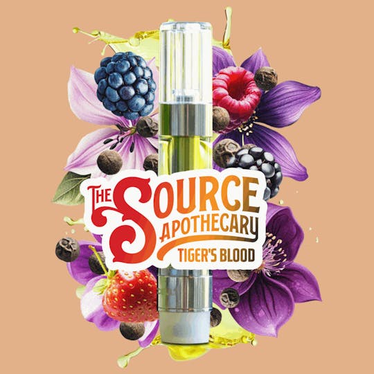 The Source Apothecary - Tiger's Blood 1g Cart - 1