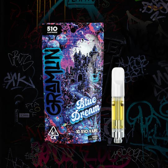 Gramlin - Blue Dream 1g 510 Vape Cartridge - 1