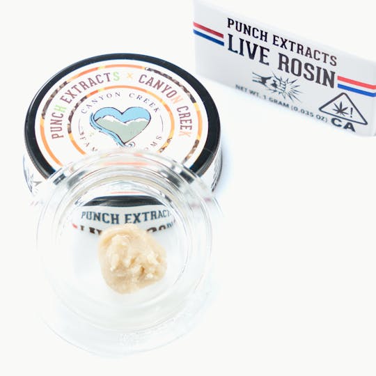 Punch Edibles & Extracts - Papaya Peach Burger Tier 4 Live Rosin Cold Cure Badder (1g) - 1