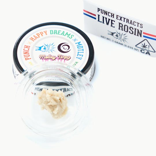 Punch Edibles & Extracts - Pineapple Straw Guava Tier 4 Live Rosin Cold Cure Badder (1g) - 1