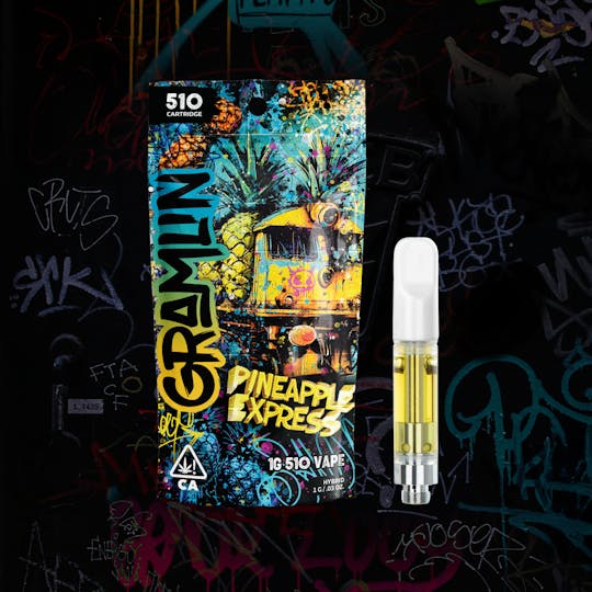 Gramlin - Pineapple Express 1g 510 Vape Cartridge - 1