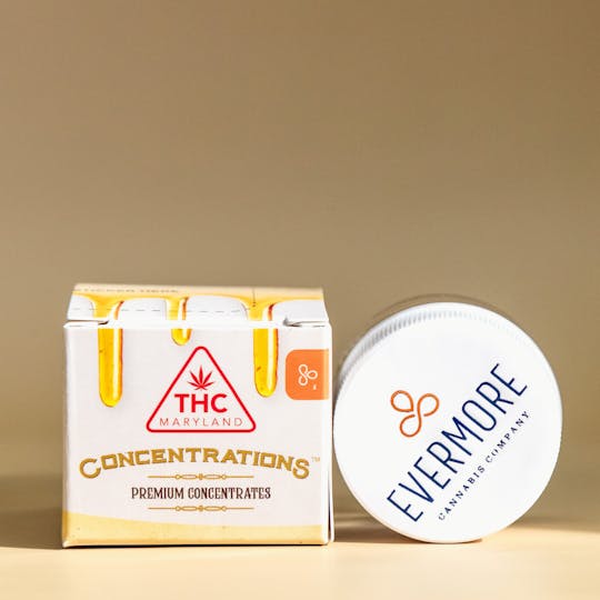Evermore Cannabis Company - Orange Drizzle 1G Live Rosin Cold Cure - 1