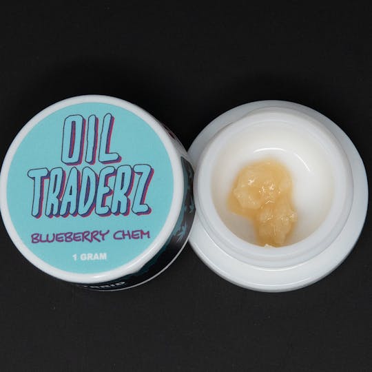 Oil Traderz - 1g Blueberry Chem Live Badder - Oil Traderz (Hybrid) - 1