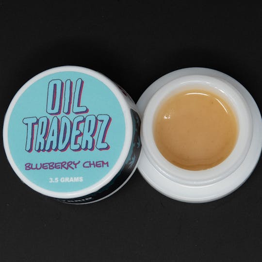 Oil Traderz - 3.5g Blueberry Chem Live Badder - Oil Traderz (Hybrid) - 1