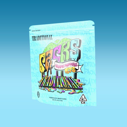 Traditional - Traditional x PCF - Grape Popperz RTZ Minis 5g - 1