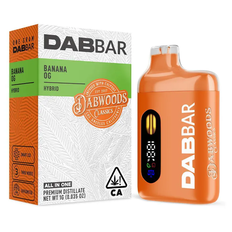 Dabwoods Banana OG Dab Bar Classics 2.0 1g