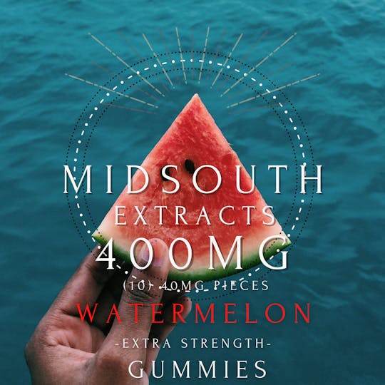 MidSouth Extracts - Gummies - 400mg - Watermelon - 1