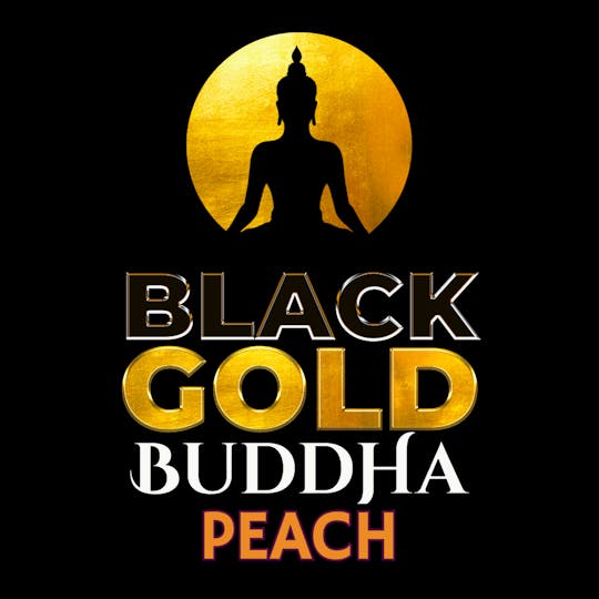 MidSouth Extracts - Gummies - Black Gold Buddha - 100mg/5pk - Peach - 1