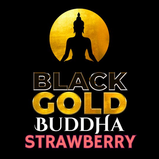 MidSouth Extracts - Gummies - Black Gold Buddha - 200mg/5pk - Strawberry - 1