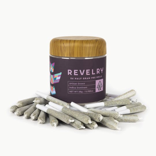 Revelry Herb Co - Apple Jax - Indica - Pre Roll 56pk (28g) - 1