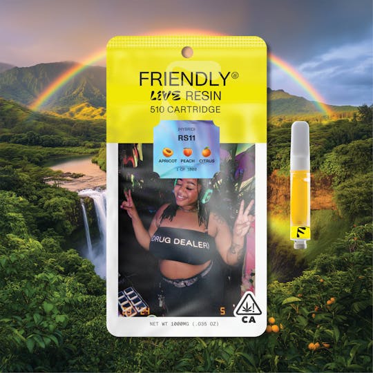 Friendly Brand - RS11 1g Live Resin Cartridge - 1