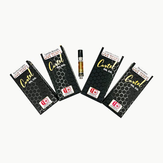 Cartel Oil Co - Cartel Oil Co | 510 | Distillate | Live Terps | Sativa | Quantum Kush | 1g - 1