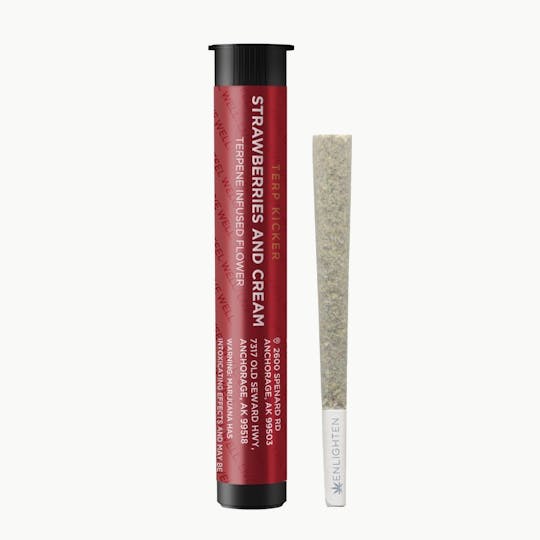Enlighten - Caviar Joint - Pipeline Joint Strawberries & Cream + Chem Chillz - .75g - 1