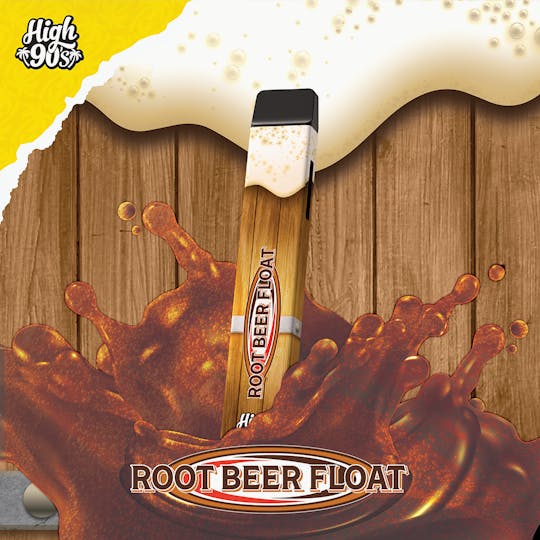 HIGH 90s - High 90s : Root Beer Float 1g All-In-One Vape - 1