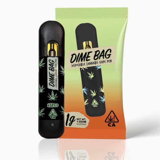 Dime Bag - Dime Bag | Strawberry Meltshake Hybrid AIO Cartridge (1g) - 1