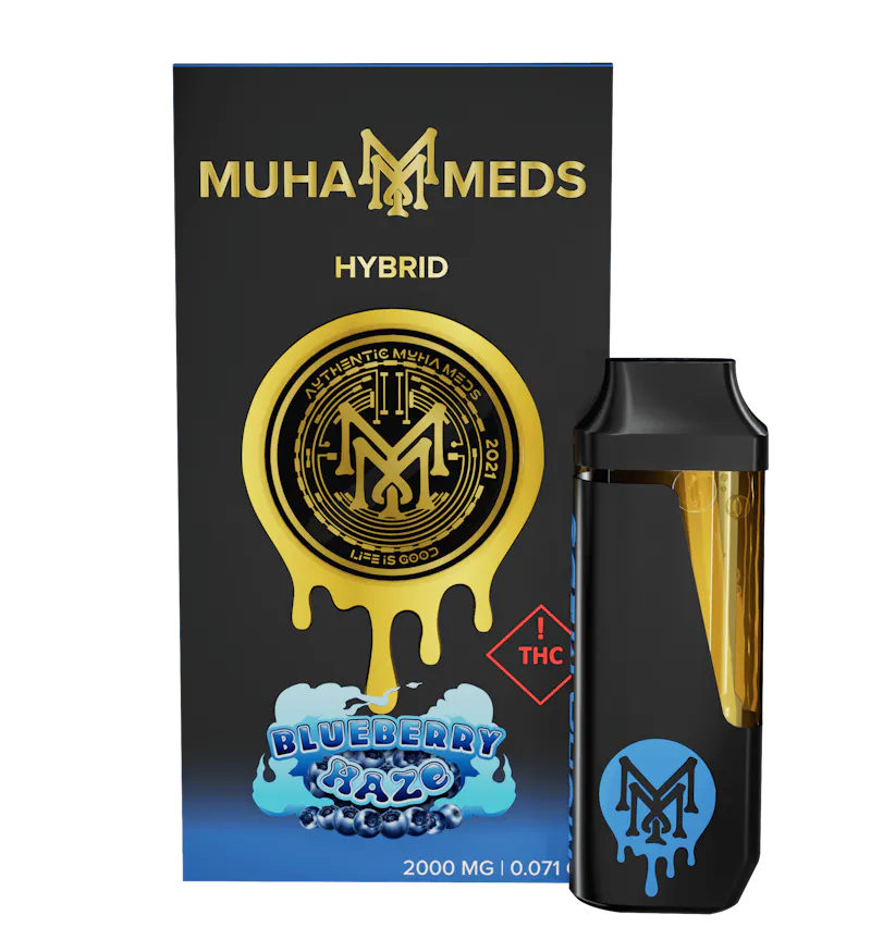 Muha Meds Blueberry Haze Disposable 2g