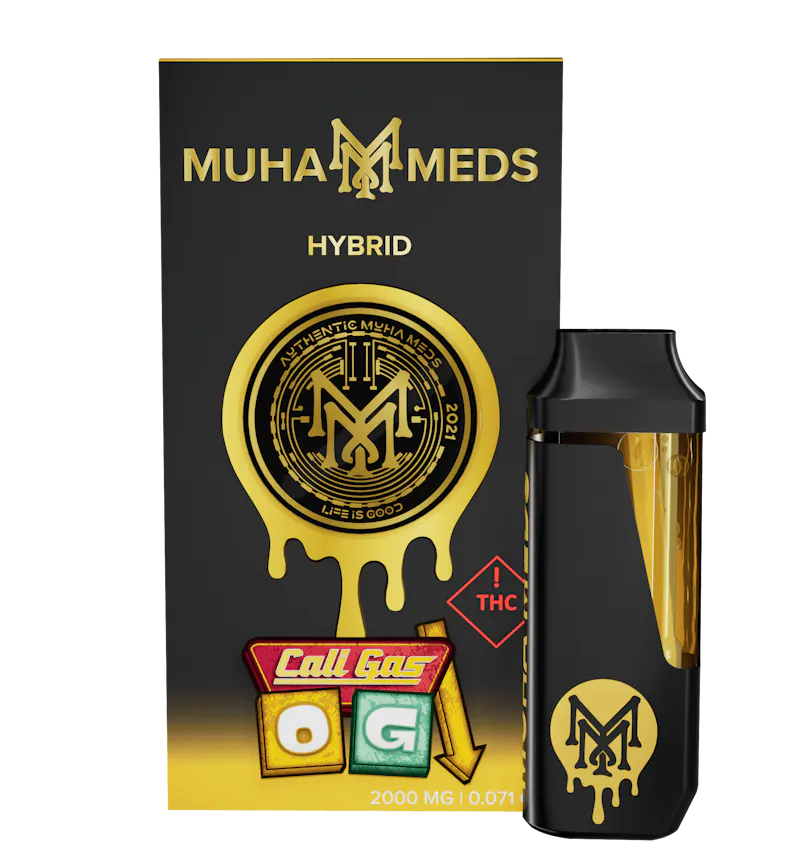 Muha Meds Cali Gas Og Disposable 2g