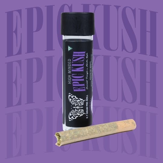 High Minded - Epic Kush - Pre-Roll - 0.7g - 1