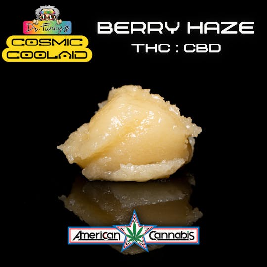 American Cannabis Company - Dr. Funky's Cosmic Coolaid Berry Haze 1:1 THC/CBD 3.5g (Hybrid) - 1