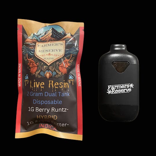 Farmers Reserve - 2 Gram Flavor Switch Pod-1G-Berry Runtz+ 1G- Apple Fritter - 1