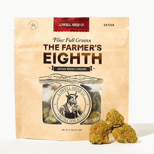 Lowell Herb Co. - LOWELL FARMERS EIGHTH, Aqua Mintz Sativa, 4G - 1