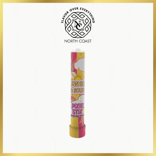 North Coast - North Coast Sour and Sunshine Rice Paper Pixie Stick 1.5g - 1