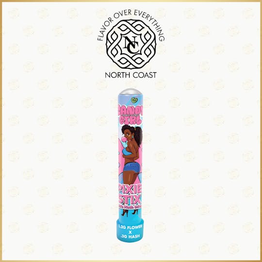 North Coast - North Coast Candy Girl Rice Paper Pixie Stix 1.5g - 1