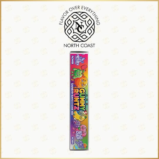 North Coast - North Coast Gummy Runtz Rice Paper Donut 2.5g - 1