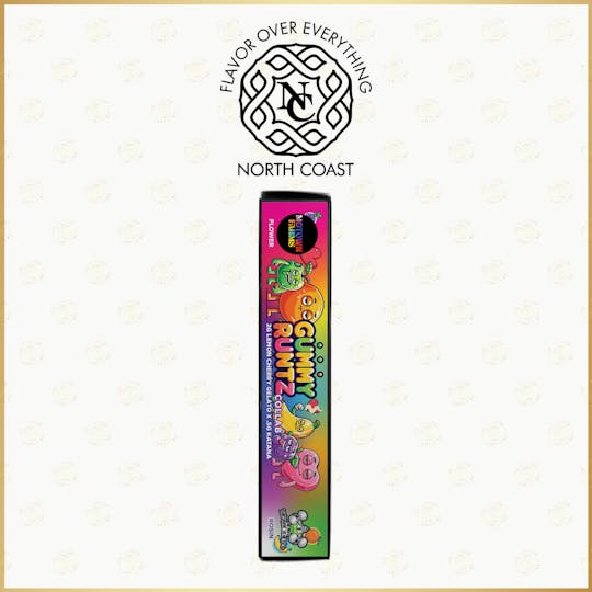 North Coast - North Coast Gummy Runtz Hemp Paper Donut 2.5g - 1