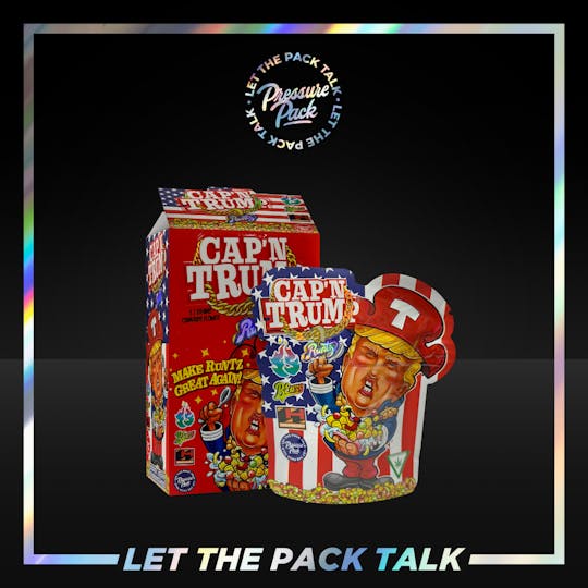 North Coast - Pressure Pack Cap'n Trump Flower 3.5g - 1