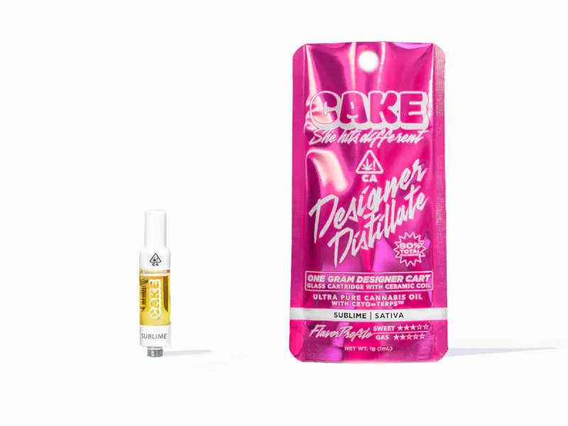 Cake Sublime - 1g - Sativa- Cartridge cartridge