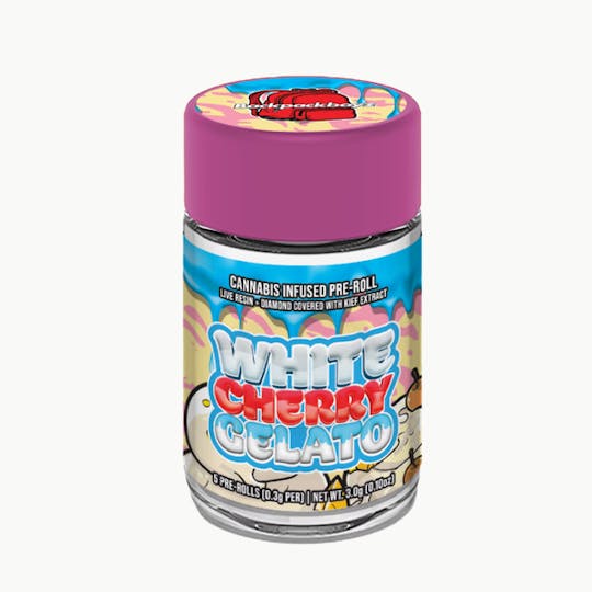 Backpackboyz - White Cherry Gelato Infused Prerolls 5pck - 1