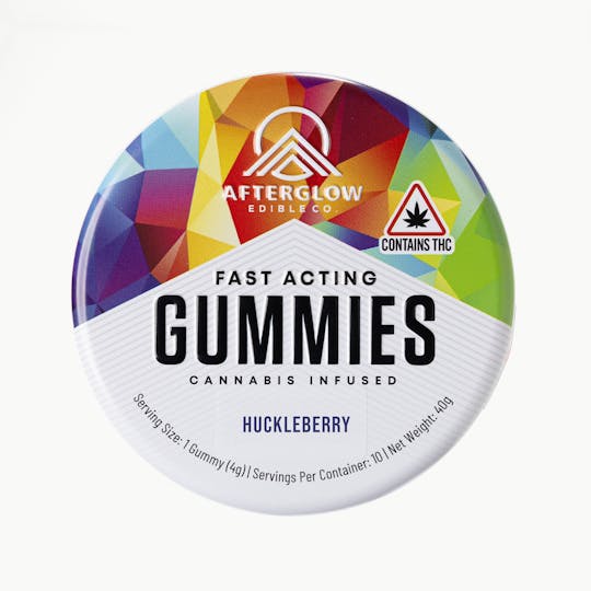 Afterglow - Afterglow | Huckleberry Night Time Nano Infused Gummies | 100mg - 1