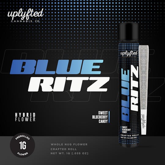 Uplyfted Cannabis Co - Blue Ritz 1g Pre-Roll - 1