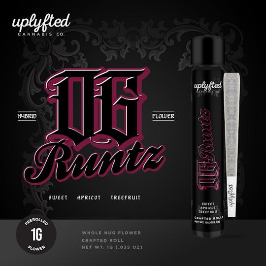 Uplyfted Cannabis Co - OG Runtz 1g Pre-Roll - 1