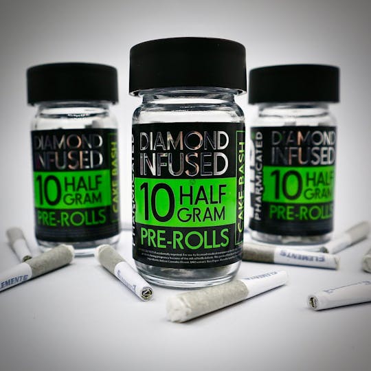 Pharmicated - PhD 0.5G Diamond Infused 10 Pack- Cake Bash (H) - 1