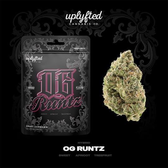 Uplyfted Cannabis Co - OG Runtz 3.5g Pre-Pack - 1