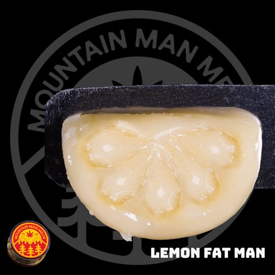 Mountain Man Melts - Lemon Fat Man - Live Rosin - 1