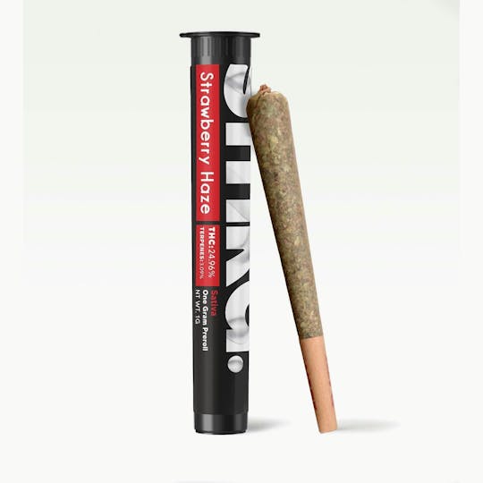 Kush Gardens - SMKD 1g Preroll - Strawberry Haze - 1