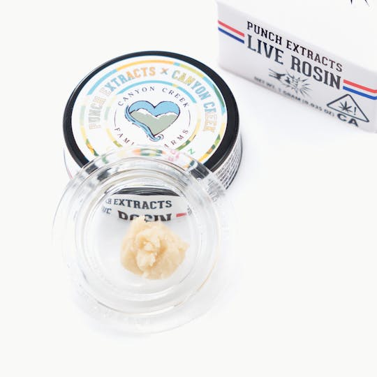 Punch Edibles & Extracts - Lemon Goji Cran Z Tier 3 Live Rosin Cold Cure Badder (1g) - 1